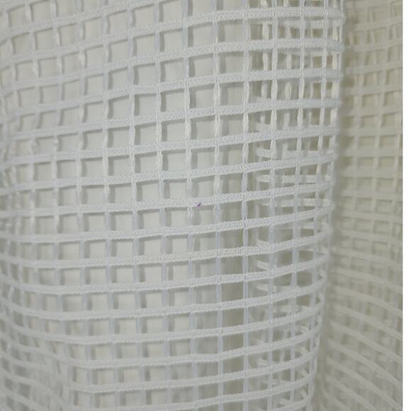 Who What Wear Off-White Mesh Overlay Skirt – Women’s Size 10 - Picture 5 of 8